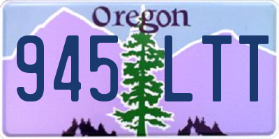 OR license plate 945LTT