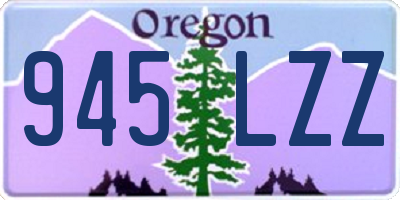 OR license plate 945LZZ