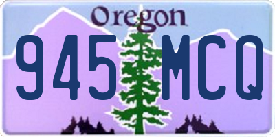 OR license plate 945MCQ
