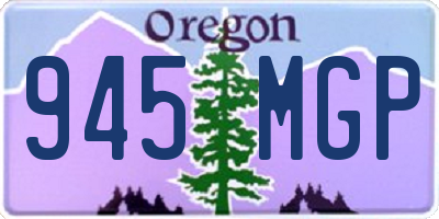 OR license plate 945MGP