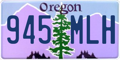 OR license plate 945MLH