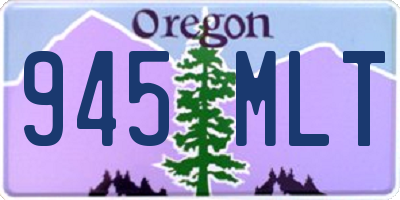OR license plate 945MLT