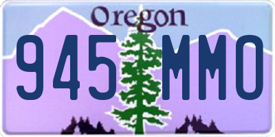 OR license plate 945MMO