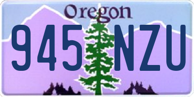 OR license plate 945NZU