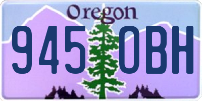 OR license plate 945OBH
