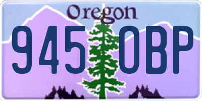 OR license plate 945OBP