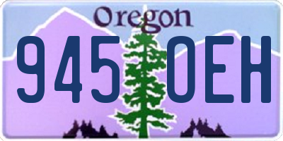 OR license plate 945OEH