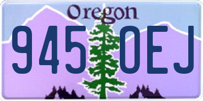 OR license plate 945OEJ