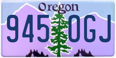 OR license plate 945OGJ