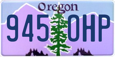 OR license plate 945OHP
