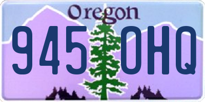 OR license plate 945OHQ