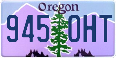 OR license plate 945OHT