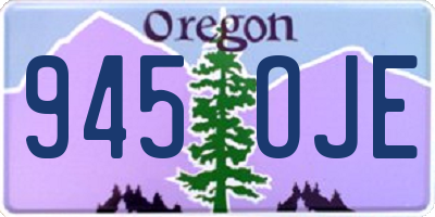 OR license plate 945OJE