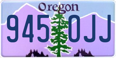 OR license plate 945OJJ