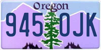 OR license plate 945OJK