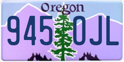 OR license plate 945OJL