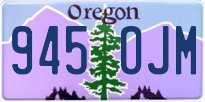 OR license plate 945OJM