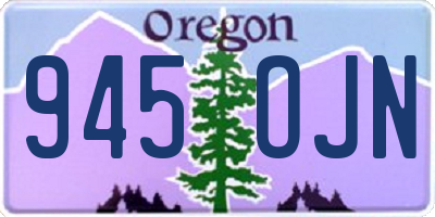 OR license plate 945OJN