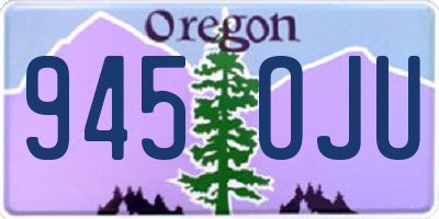 OR license plate 945OJU