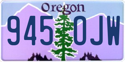 OR license plate 945OJW