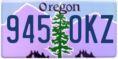 OR license plate 945OKZ