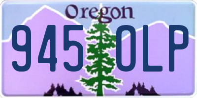 OR license plate 945OLP