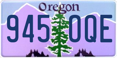 OR license plate 945OQE