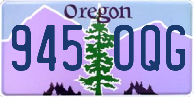 OR license plate 945OQG