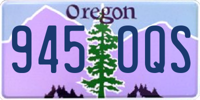 OR license plate 945OQS