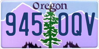 OR license plate 945OQV