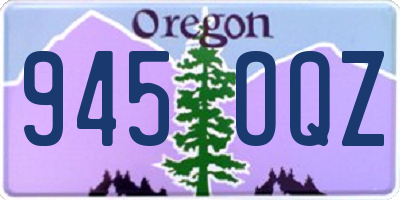 OR license plate 945OQZ