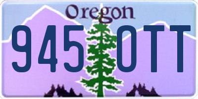 OR license plate 945OTT