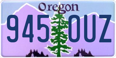 OR license plate 945OUZ