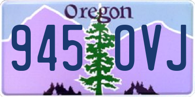 OR license plate 945OVJ