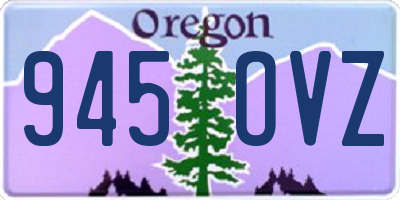 OR license plate 945OVZ