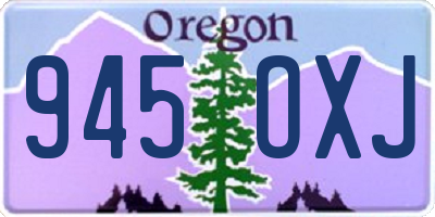 OR license plate 945OXJ