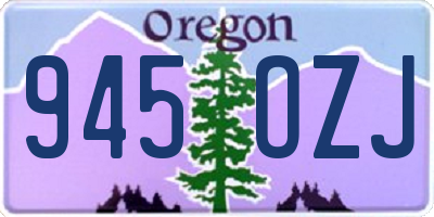 OR license plate 945OZJ