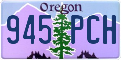 OR license plate 945PCH