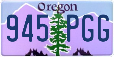 OR license plate 945PGG