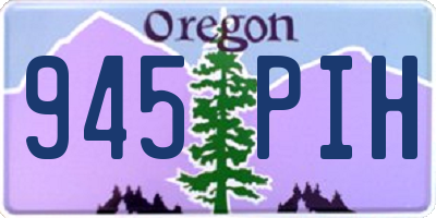 OR license plate 945PIH