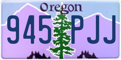 OR license plate 945PJJ
