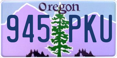 OR license plate 945PKU
