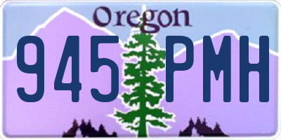OR license plate 945PMH