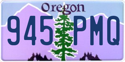 OR license plate 945PMQ