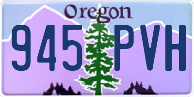 OR license plate 945PVH