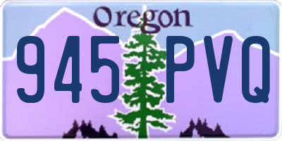OR license plate 945PVQ