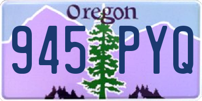 OR license plate 945PYQ