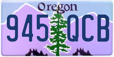OR license plate 945QCB