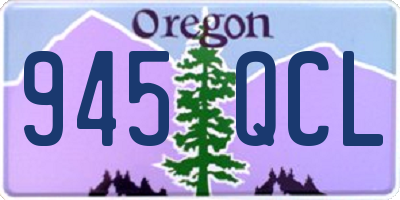 OR license plate 945QCL