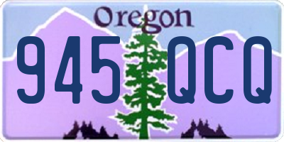OR license plate 945QCQ
